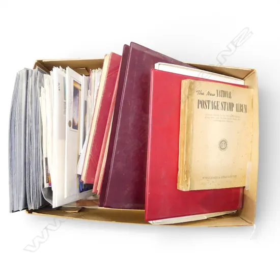 ASST. STAMP ALBUMS, FIRST DAY COVERS ETC