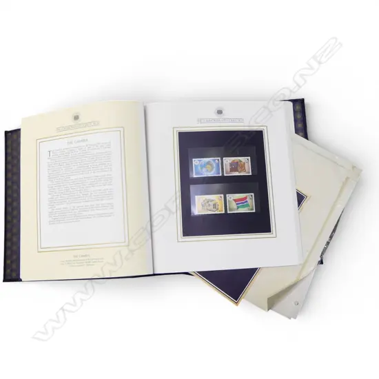 COMMONWEALTH COLLECTION STAMP ALBUM 1981