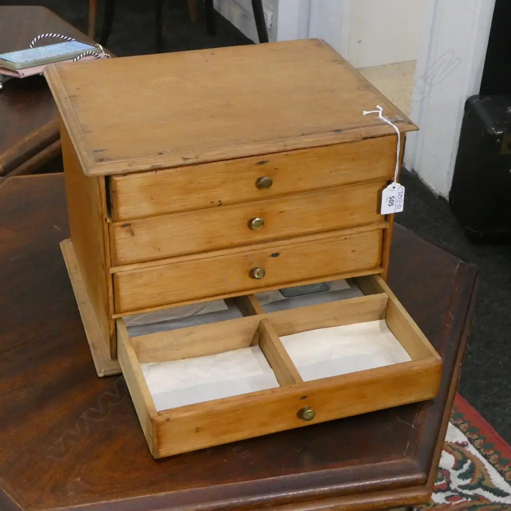 4 DRAWER COLLECTORS CABINET 340x365x240mm Image 1++