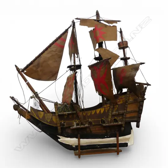 MODEL PIRATE SAIL BOAT H.500mm