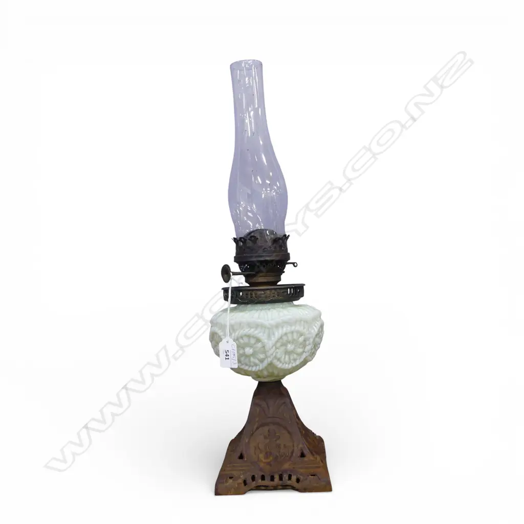 ANTIQUE KEROSENE LAMP H.530mm Image 1++