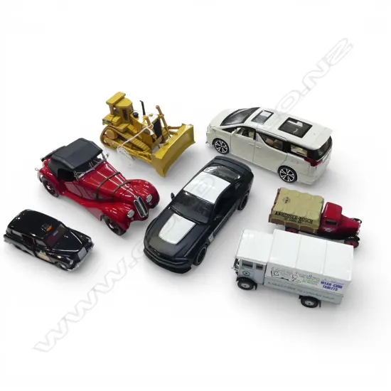  SEVEN ASST DIECAST MODELS