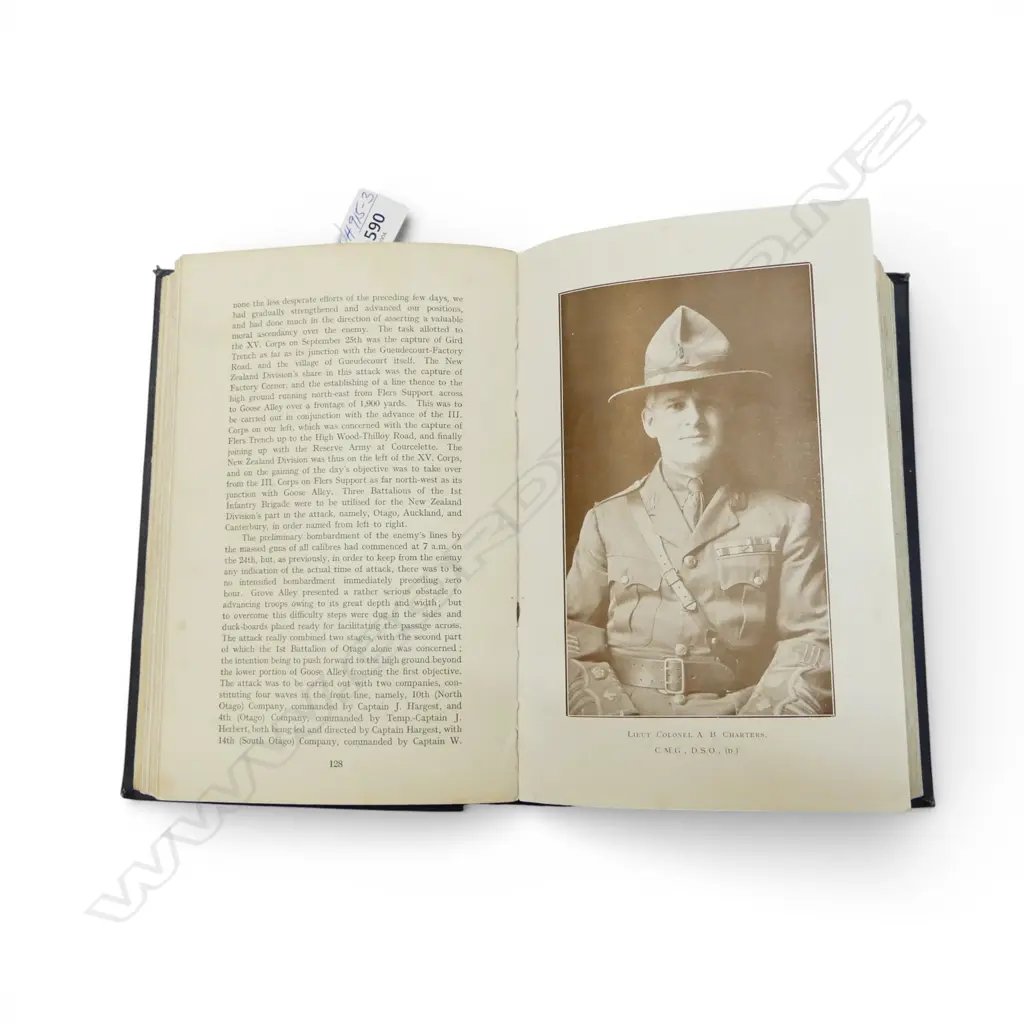 BOOK - 'OFFICIAL HISTORY OF THE OTAGO REGIMENT IN THE GREAT WAR' by A.E. BYRNE  Image 1++