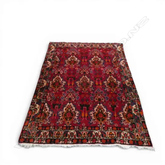 PERSIAN HAND KNOTTED WOOL PILE RUG 1970x1460mm