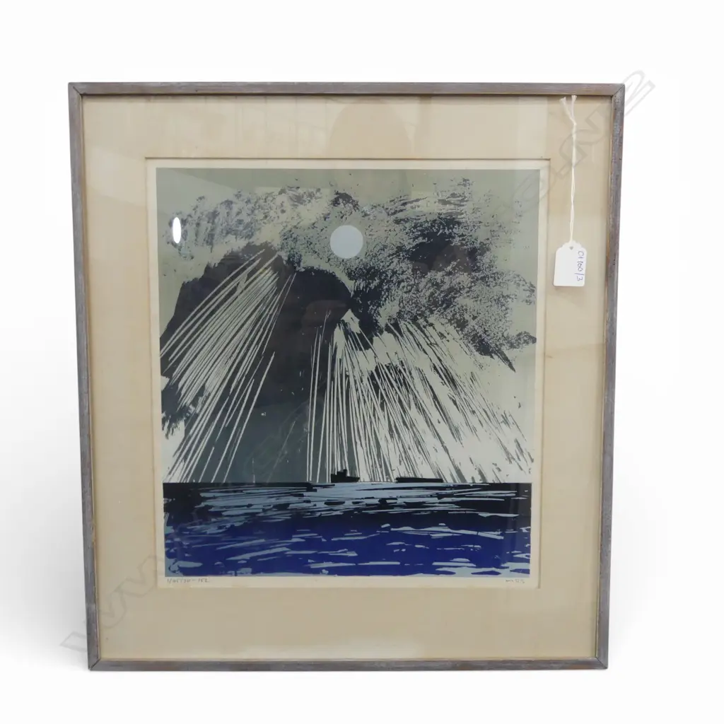 MICHAEL SMITHER SCREEN PRINT 1/45/70 - 152 355x320mm Image 1++