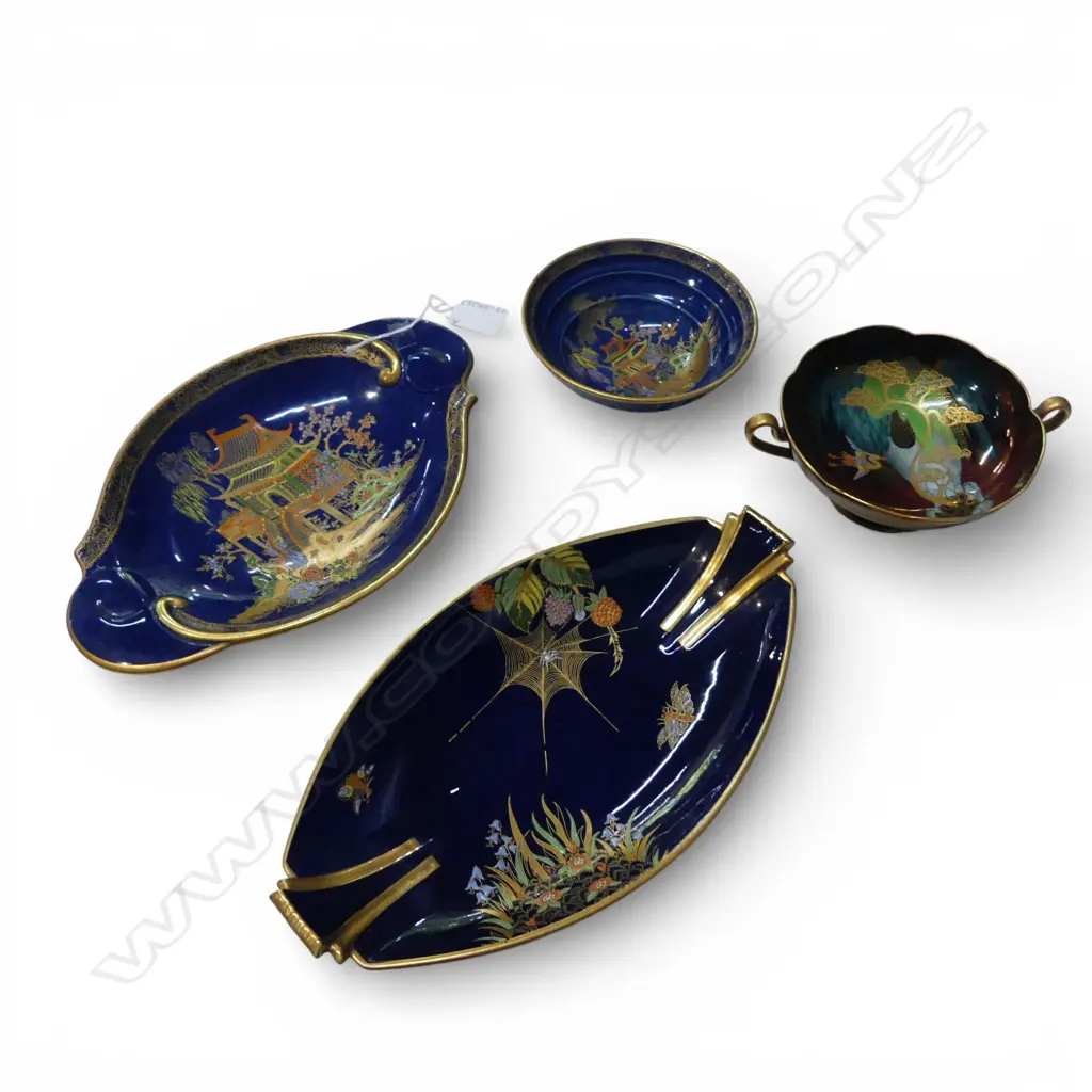 4 PCES CARLTON WARE CHINA  Image 1++