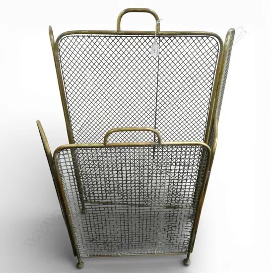 2 FIRE SCREENS H.575 / 815mm