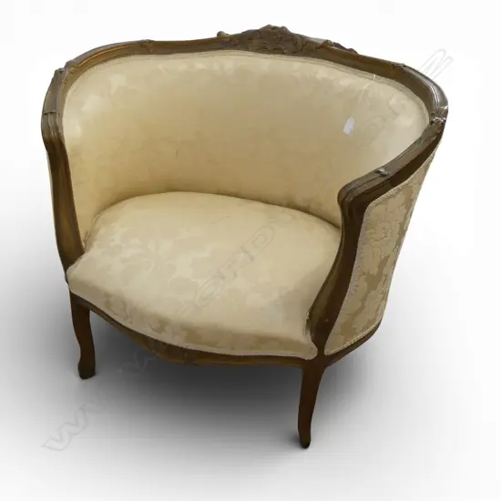 FRENCH STYLE TUB CHAIR W.880mm