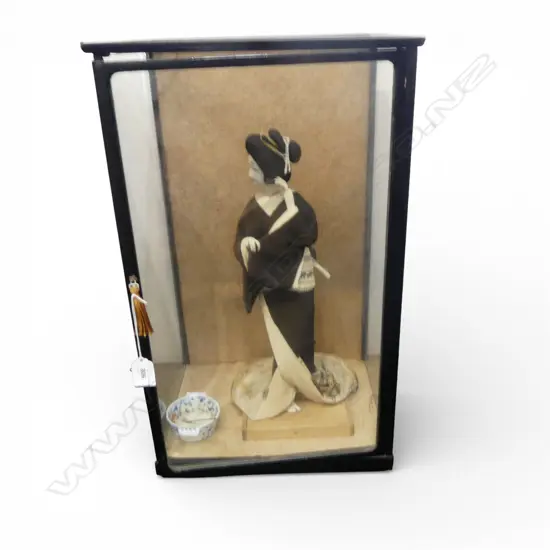 JAPANESE DOLL IN CASE AF H.540mm