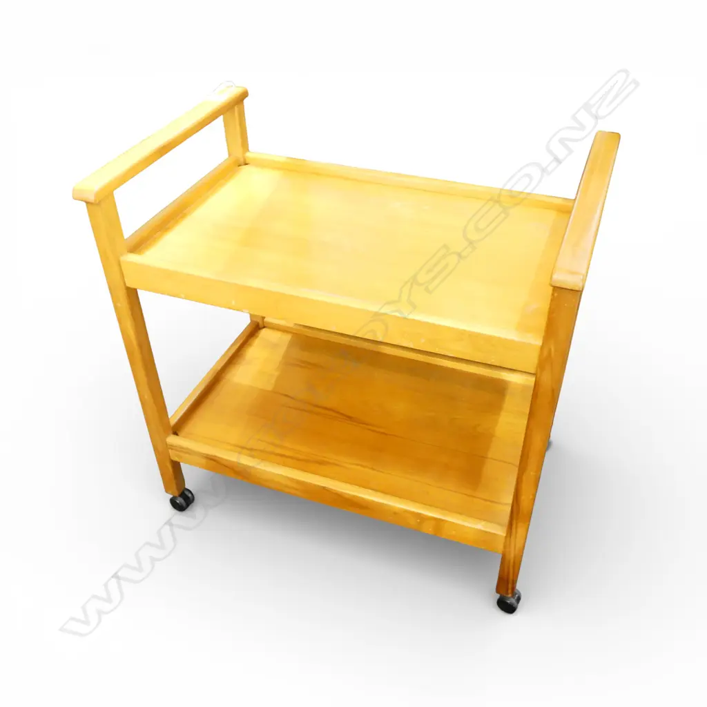 RIMU TEA TROLLEY 705x465x705mm Image 1++