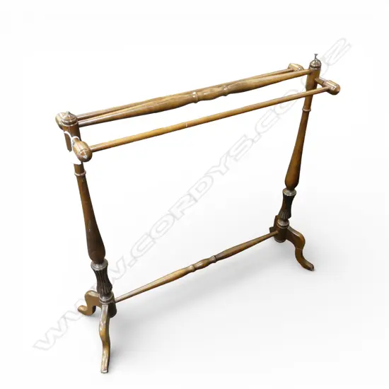 MAHOGANY TOWEL RACK W.970mm