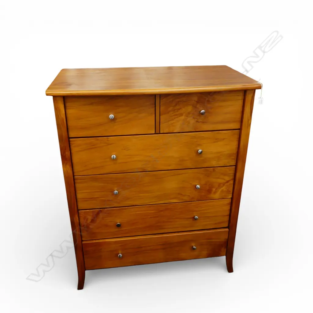 MODERN RIMU CHEST OF DRAWERS 920x535x1140mm Image 1++