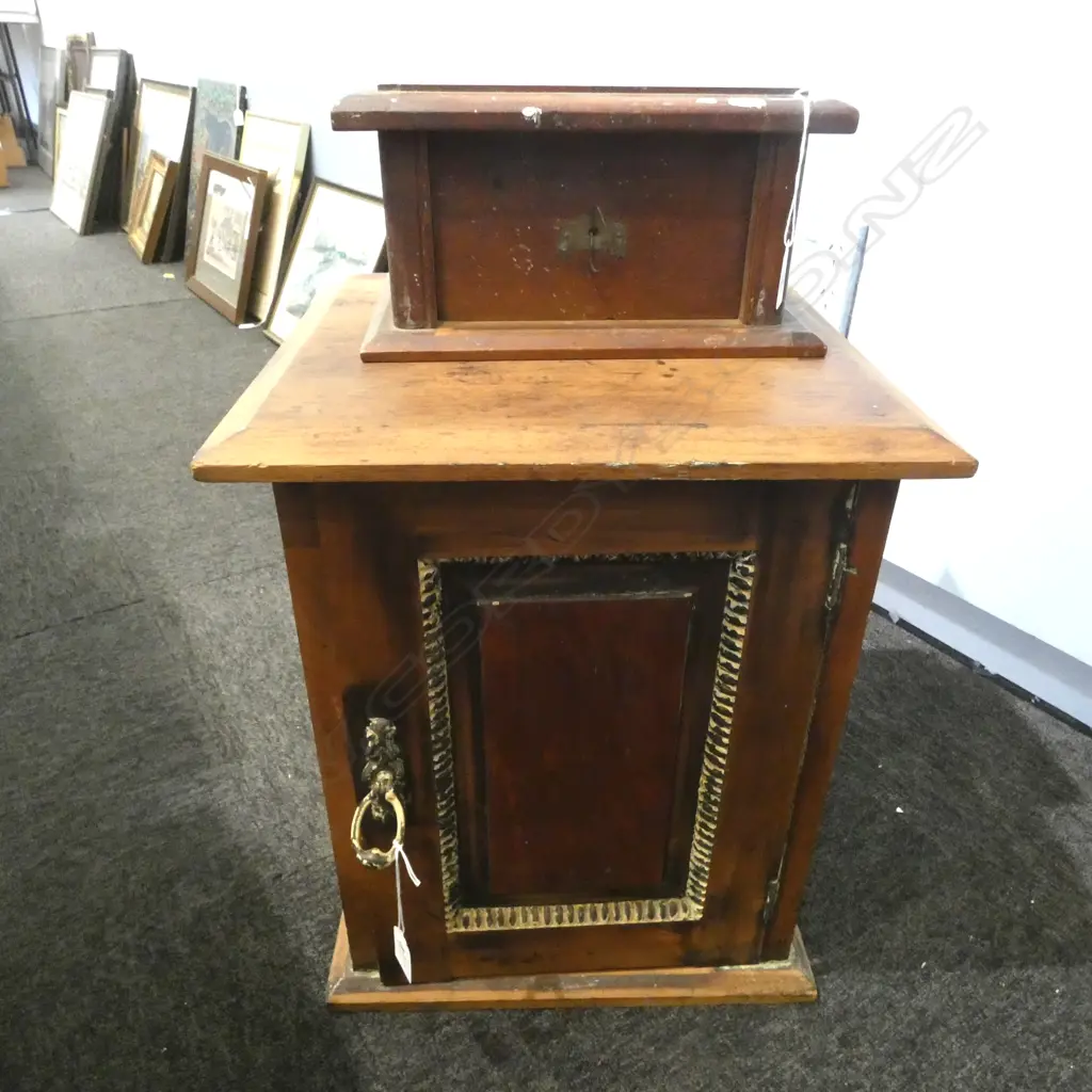 WOODEN CABINET 380x360x460mm + DRAWER Image 1++