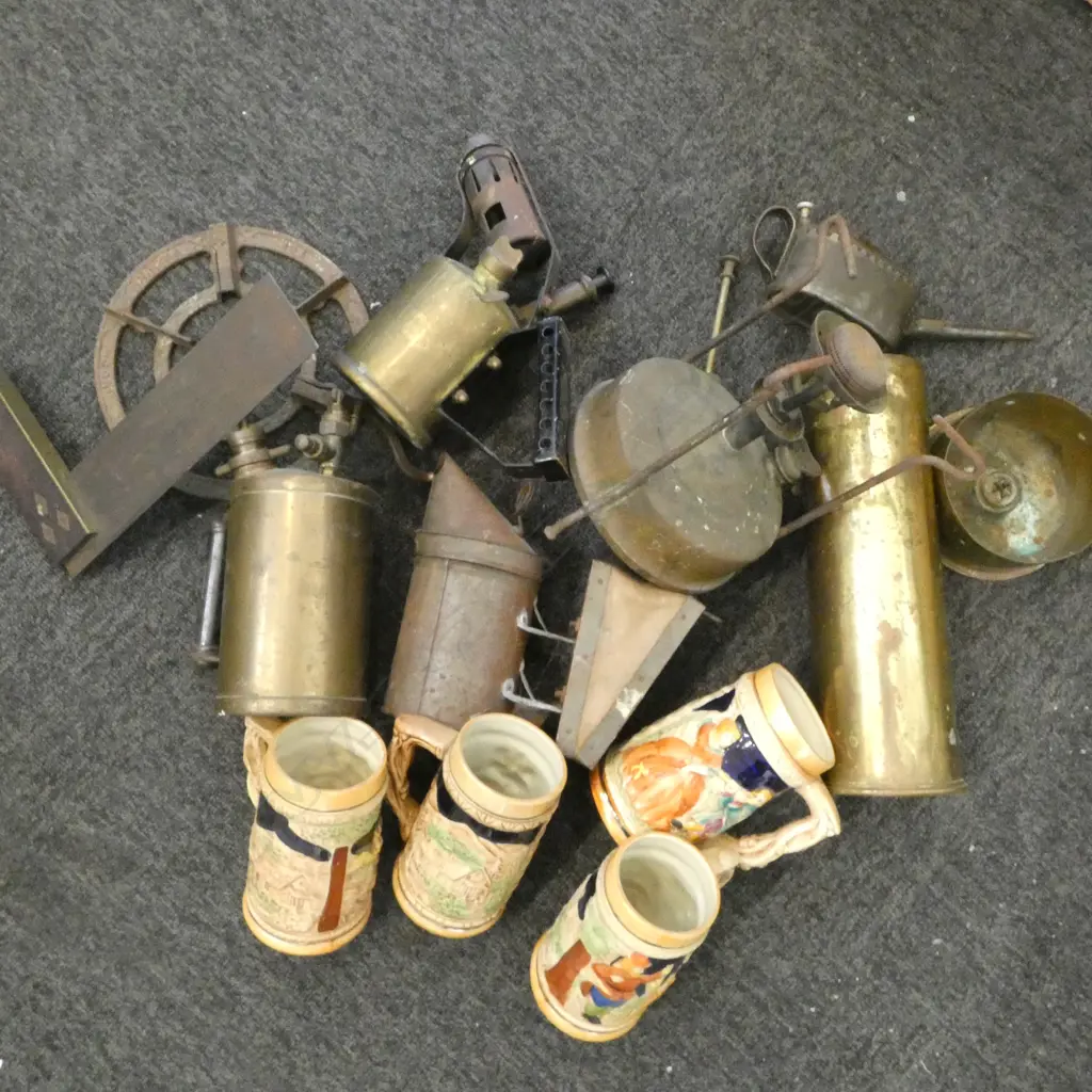 ASST. PORTABLE GAS STOVES, BLOW TORCHES, etc Image 1++