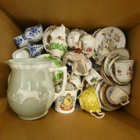 ASST FANCY CHINA INCL. POOLE, ROYAL CROWN DERBY ETC