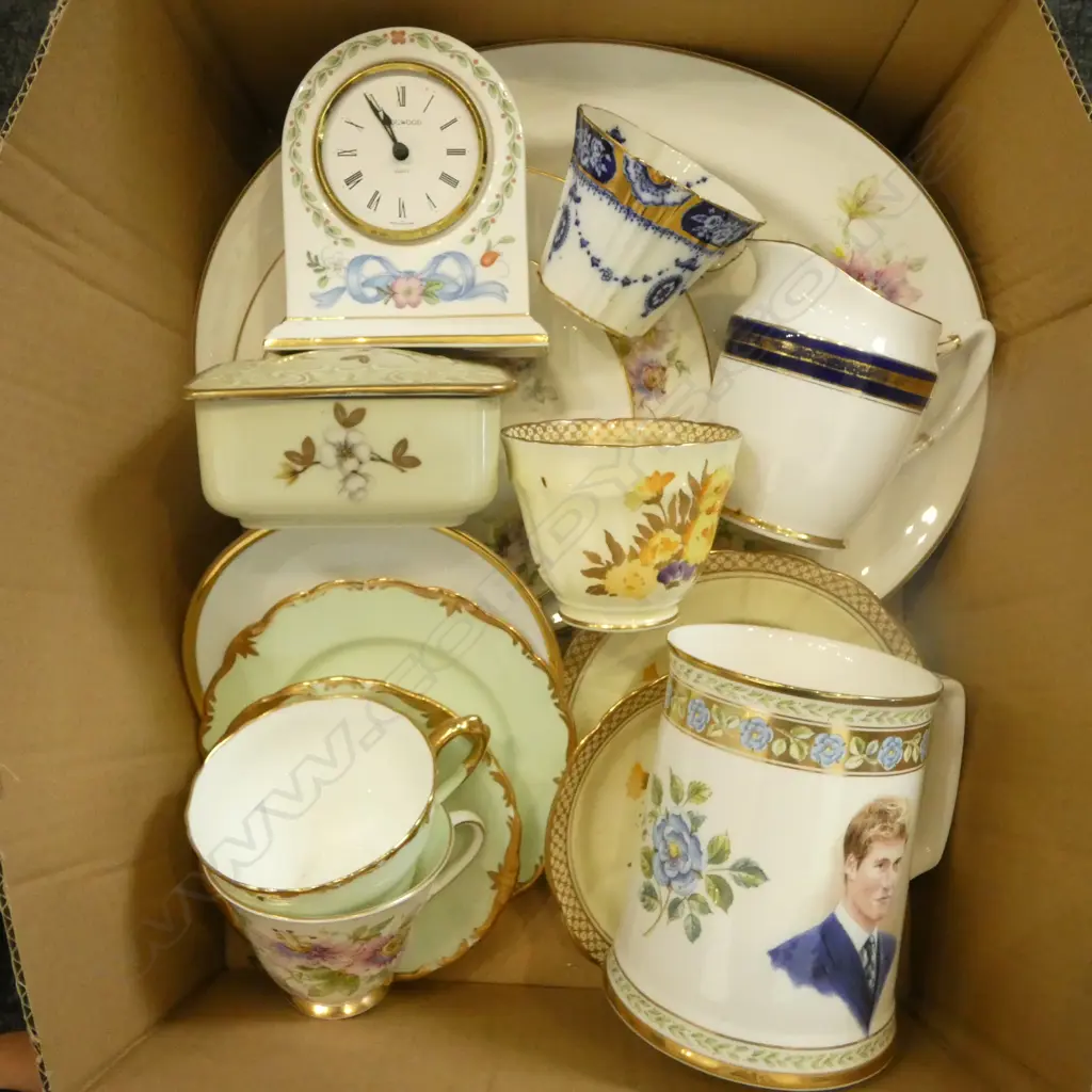 ASST. FANCY CHINA Incl ROYAL DOULTON PRINCE WILLIAM TANKARD etc Image 1++