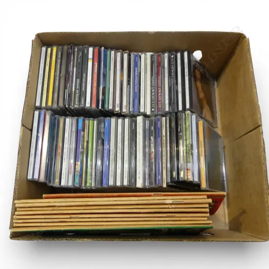 ASST. CDs (54 APPROX) + 10 1940s HOBBIES ILLUSTRATED MAGAZINES