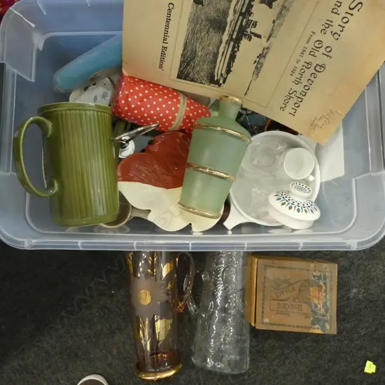 ASST. CHINA, GLASSWARE ETC