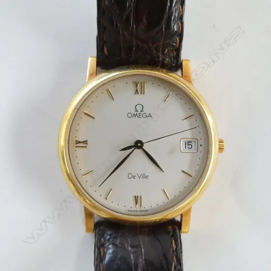   OMEGA DE VILLE 18CT GOLD CASE MENS WATCH TW 33G [INCL. MOVEMENT]