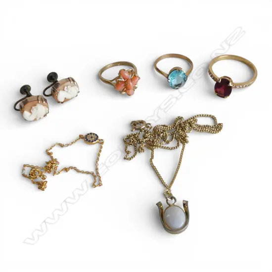 ASST GOLD PLATED JEWELLERY