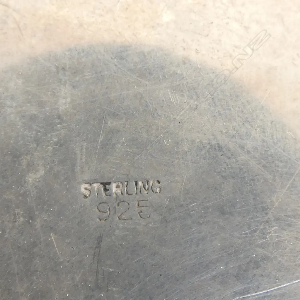 925 THAI SILVER LIDDED CANNISTER with dancing figures 210gms Image 1++