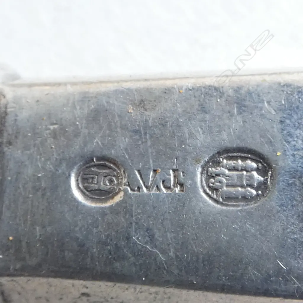 SET 10 SILVER COPENHAGEN 0.826 SILVER KNIVES est. silver weight 300+gms Image 1++