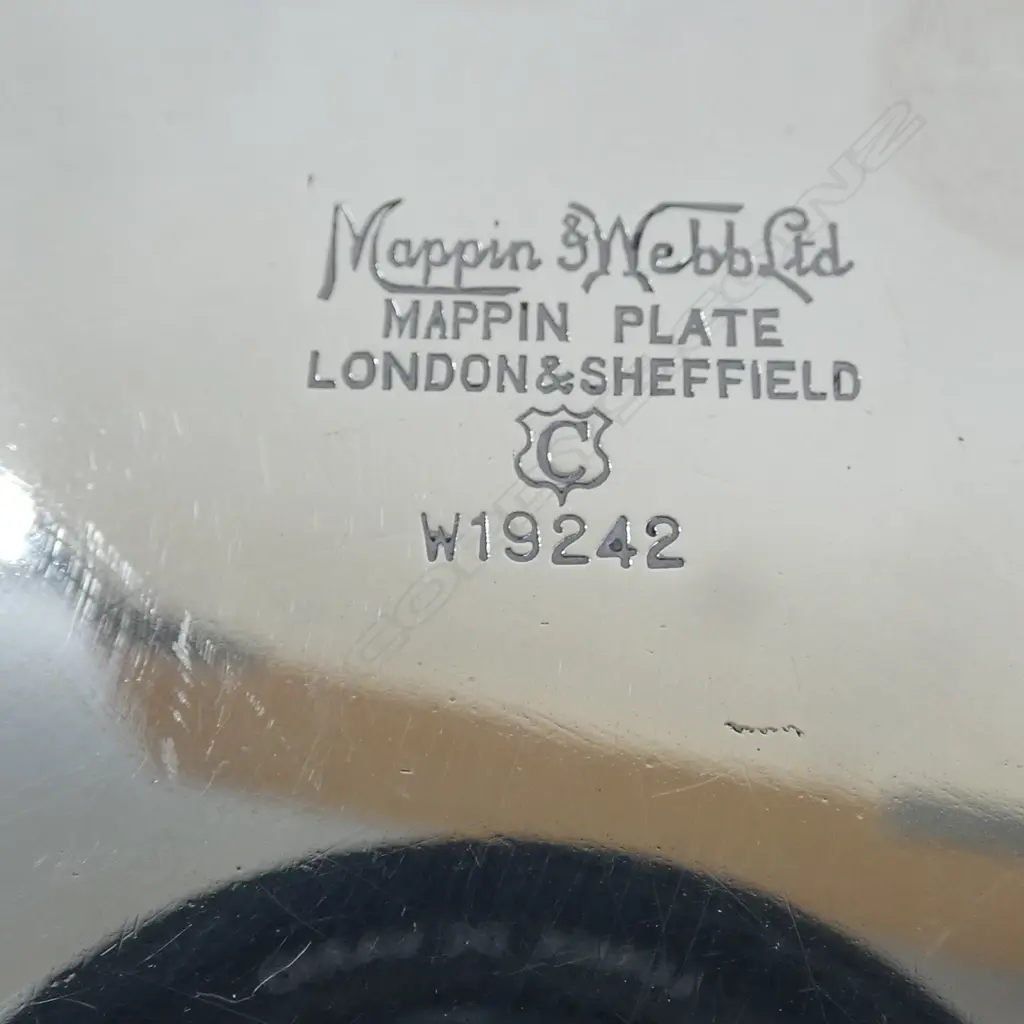 2 SILVER PLATED TRAYS + SALVER W.530mm Image 1++