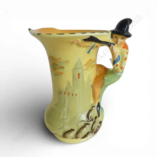 BURLEIGH WARE PIED PIPER JUG H.215mm