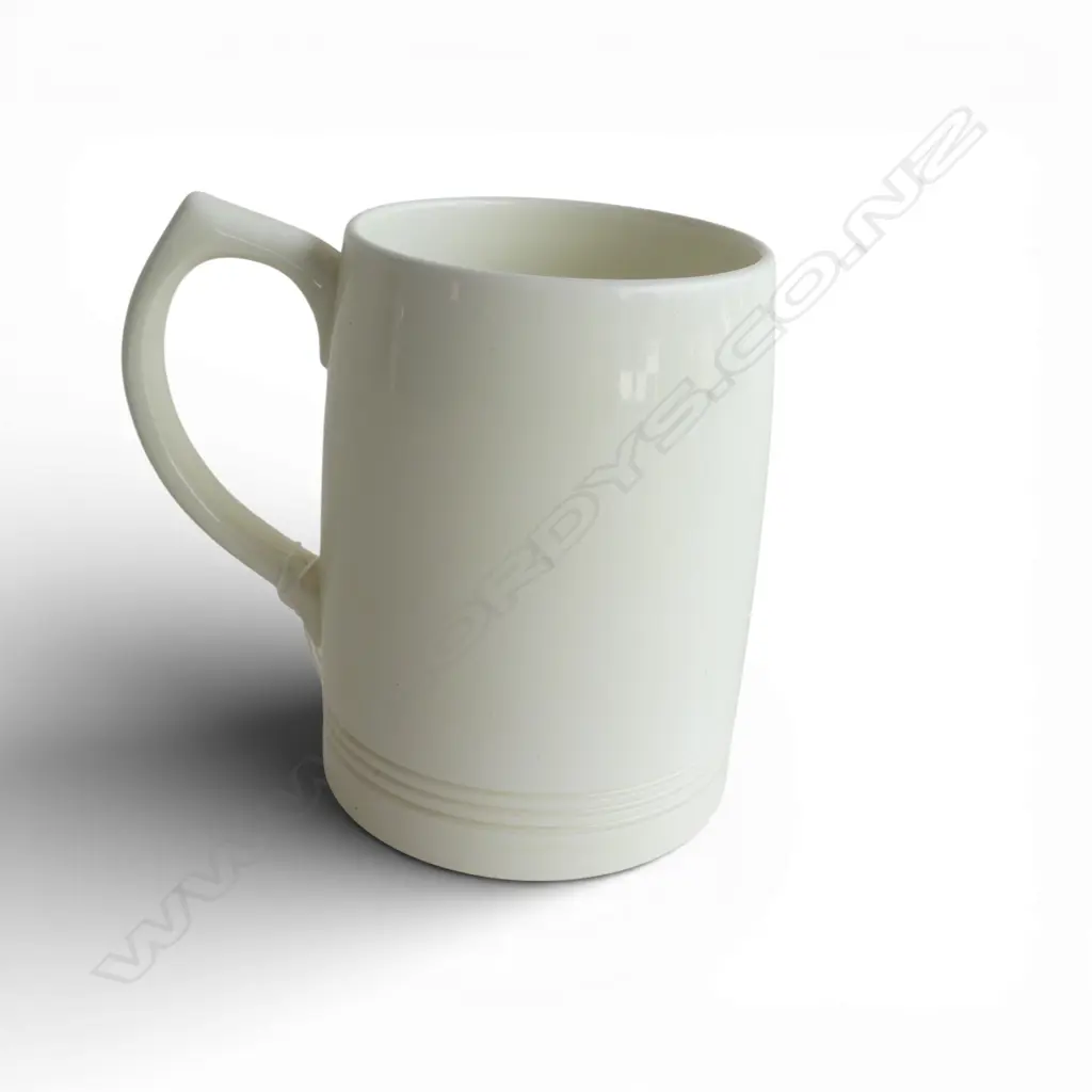 KEITH MURRAY MOONSTONE GLAZE TANKARD H.125mm Image 1++