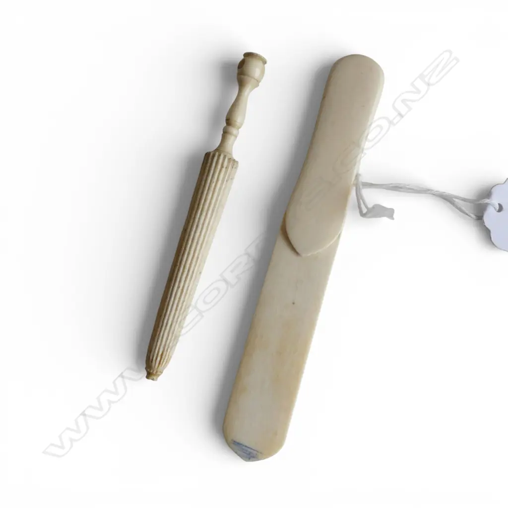   IVORY BOOK MARK + STANHOPE LENS NEEDLE CASE Image 1++