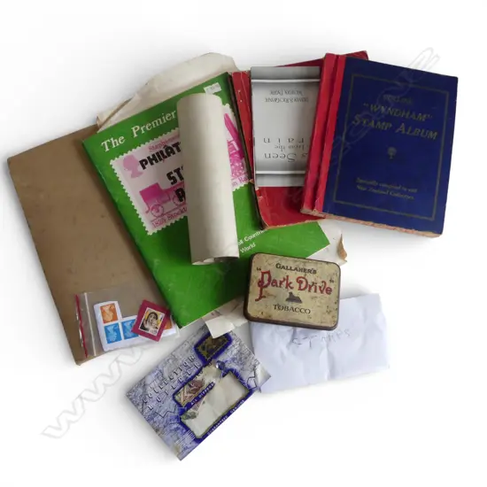 ASST. STAMPS; ALBUMS, LOOSE ETC