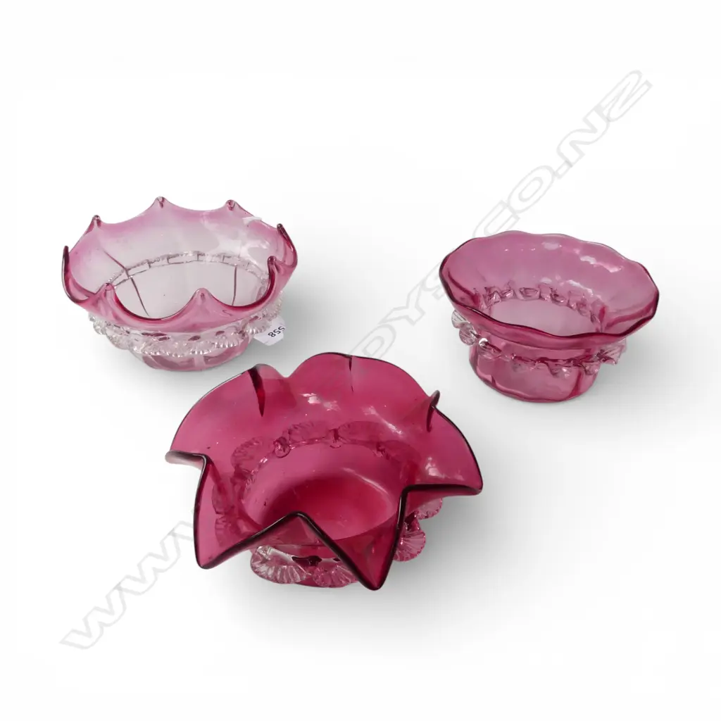 CRANBERRY & EP FRUIT CONDIMENT H200MM & 3 BOWLS DIA140MM Image 1++