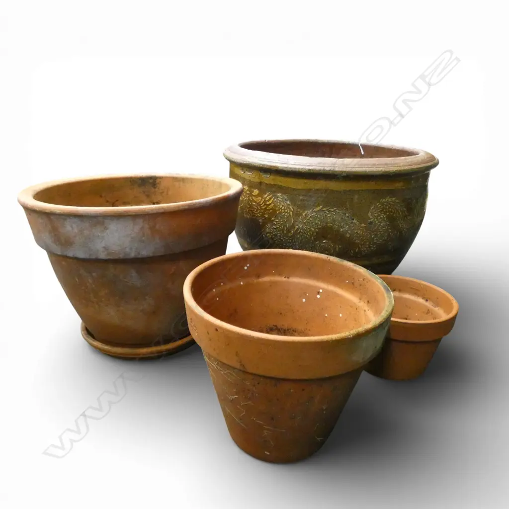 5 GARDEN PLANTER POTS H.290mm Image 1++