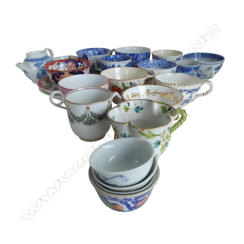 COLLECTION EARLY ENGLISH & CHINESE CERAMICS etc some faults Image 1++