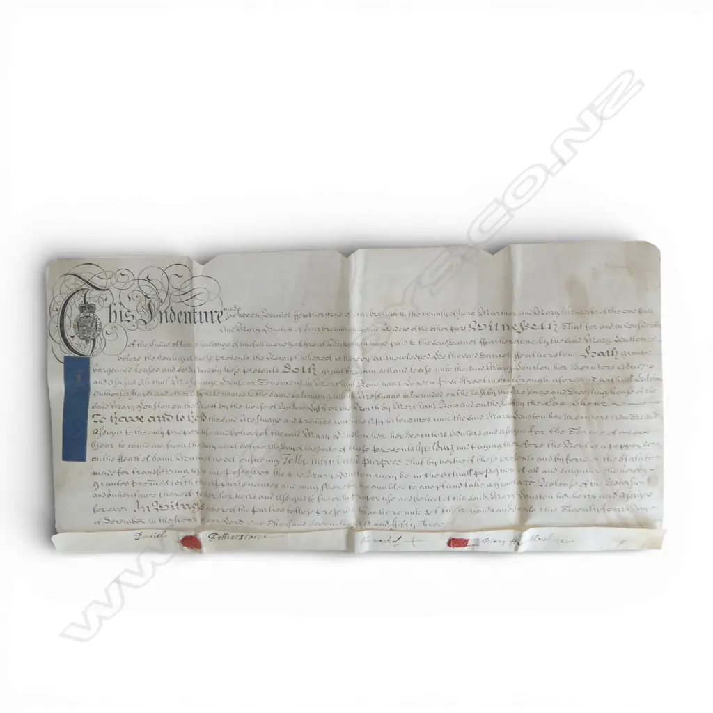 1753 INDENTURE Image 1++