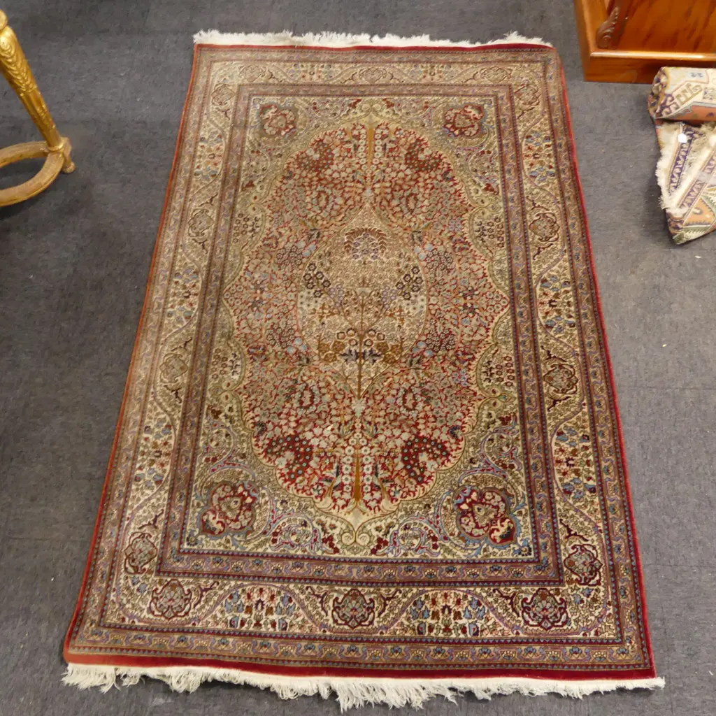 HAND KNOTTED WOOL PILE RUG 2200x1380mm Image 1++