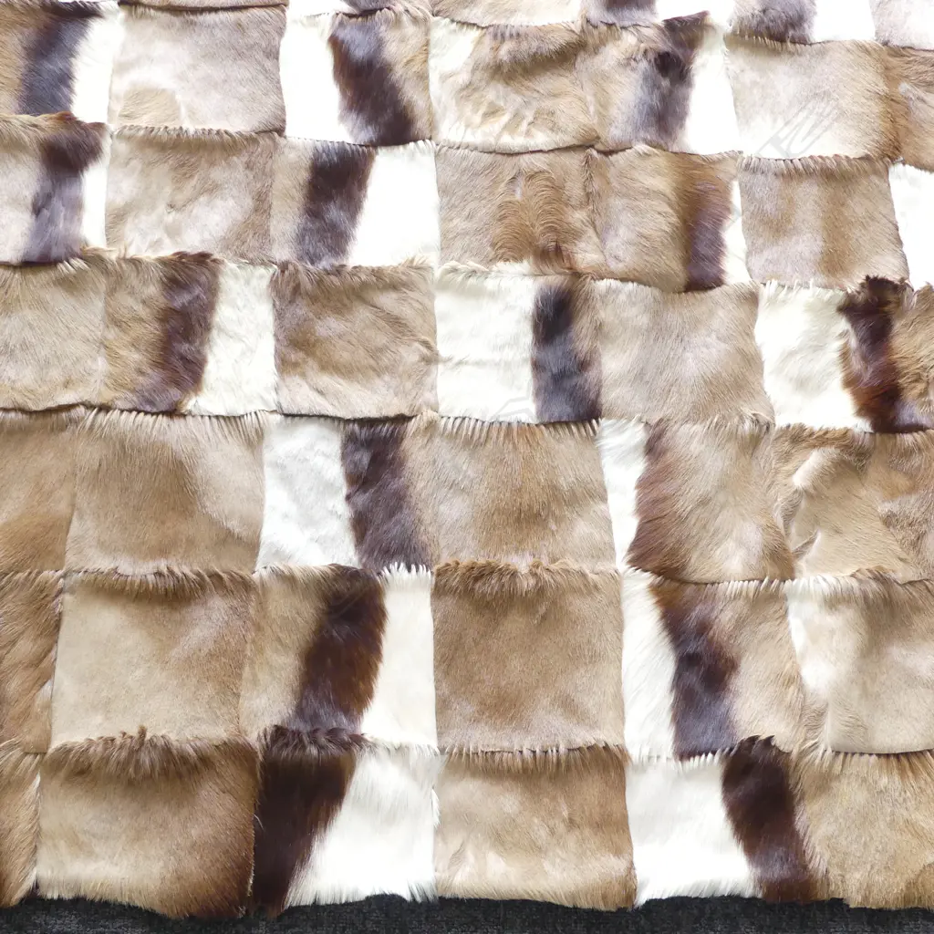 COWHIDE PATCHWORK BLANKET 2200x1700mm Image 1++