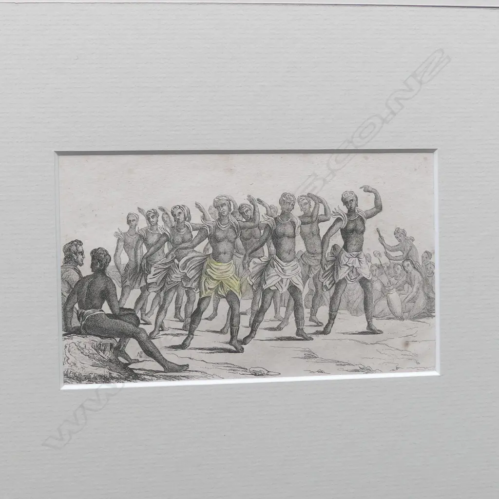 5 c1830's ENGRAVINGS HAWAII ETC by Webber for Capt. Cooks voyages 85 x 140mm approx. each matted Image 1++