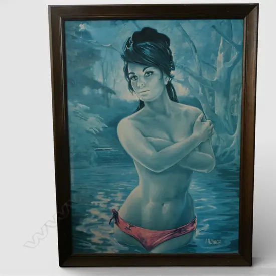 J. H. LYNCH ' THE NYMPH' PRINT 675x500mm