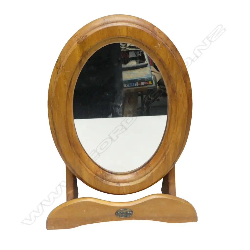 WOODEN TABLE TOP MIRROR H.525mm Image 1++