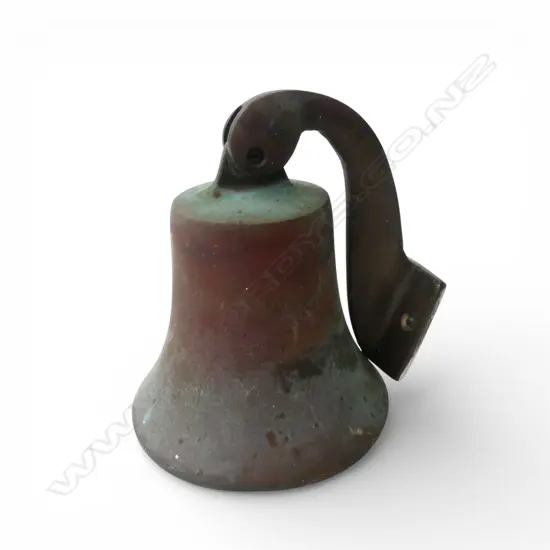 BRONZE BELL WALL MOUNTED H.160mm