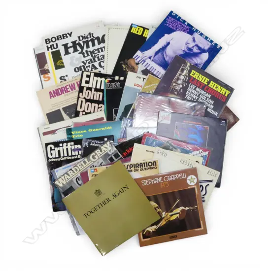ASST. JAZZ LPs INCLUDING JOHNNY GRIFFIN, STEPHANE GRAPPELLI, etc Provenance: Ex Collection Wellington Choy
