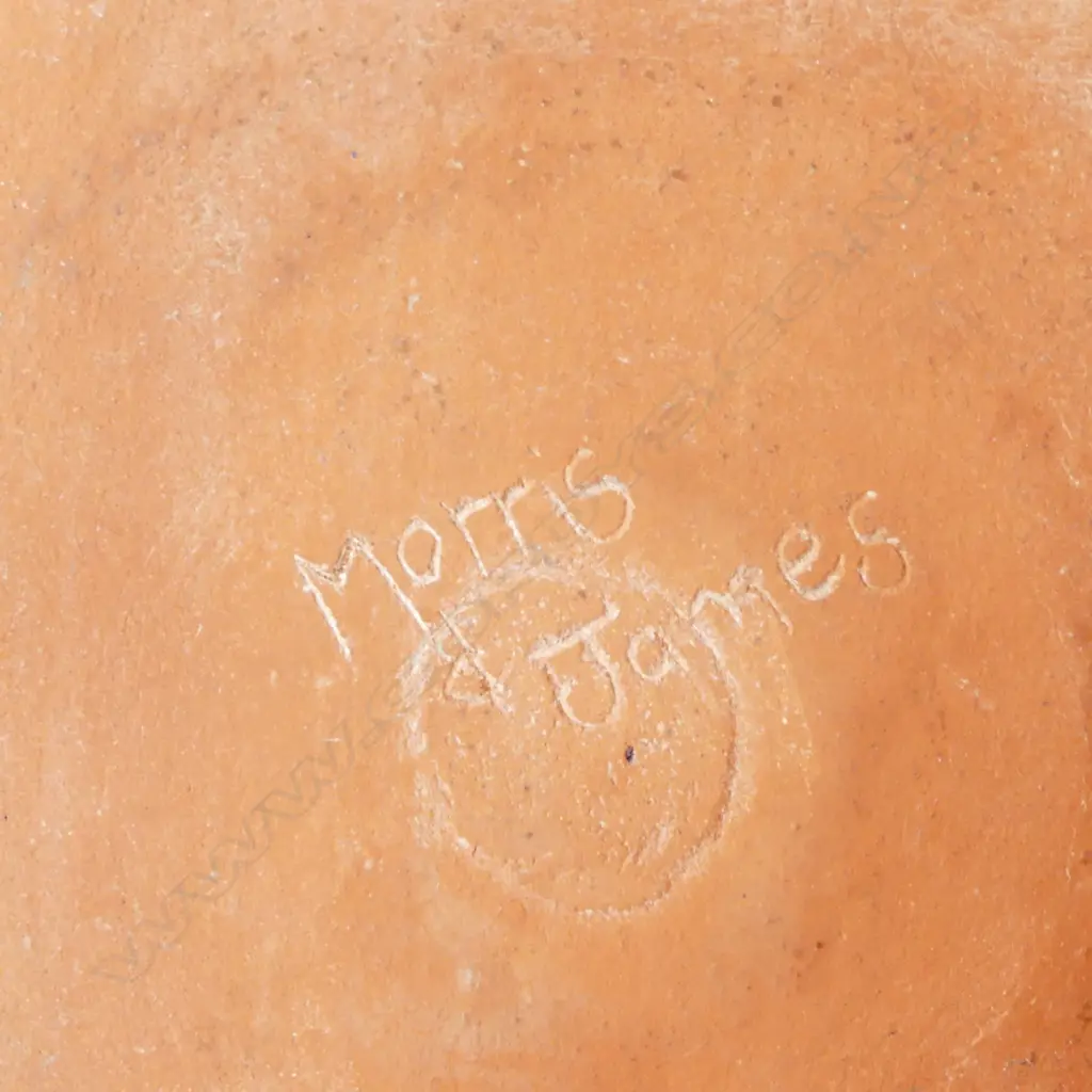 MORRIS JAMES POTTERY PLATTER Dia.360mm Image 1++