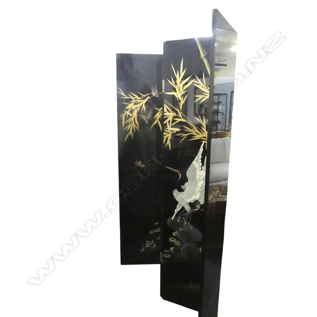 4 PANEL ORIENTAL SCREEN 1830x410mm EACH PANEL Image 1++
