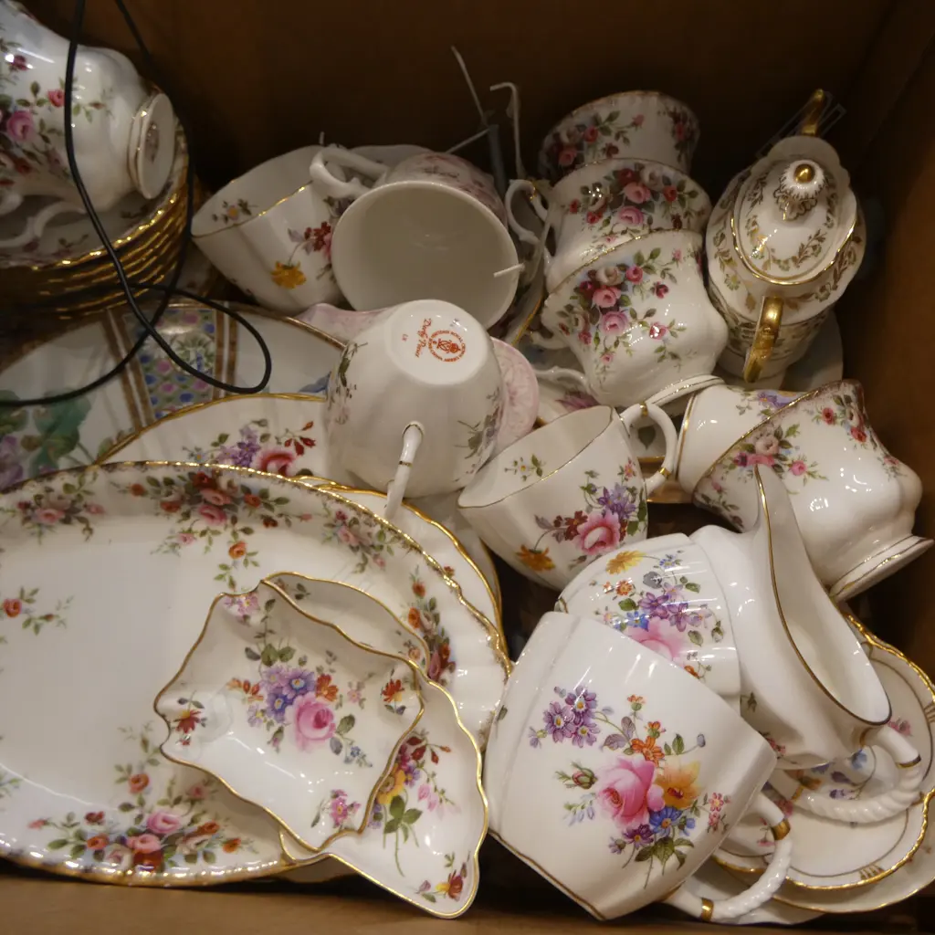 ASST. QUALITY CHINA; ROYAL ALBERT, DERBY POSIES ETC Image 1++