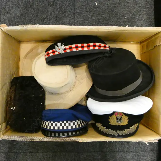 ASST. VINTAGE HATS, BERETS etc