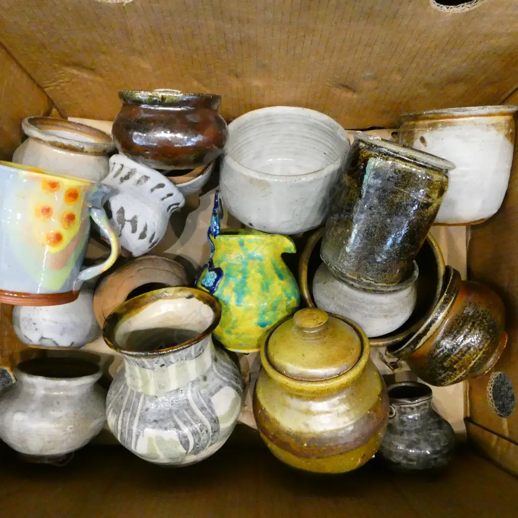 ASST. STUDIO POTTERY (FAULTS) Image 1++