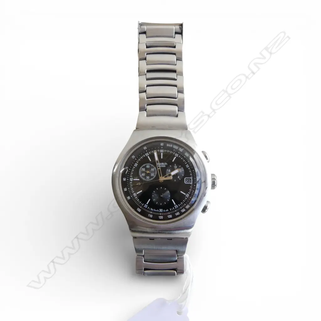 GENTS SWATCH 'IRONY' WATCH - RUNNING Image 1++