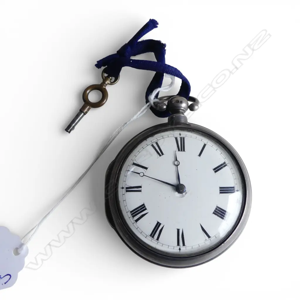 SILVER PAIR CASED VERGE POCKET WATCH London1833 by Nosredna of St. Andrews #5732 Image 1++