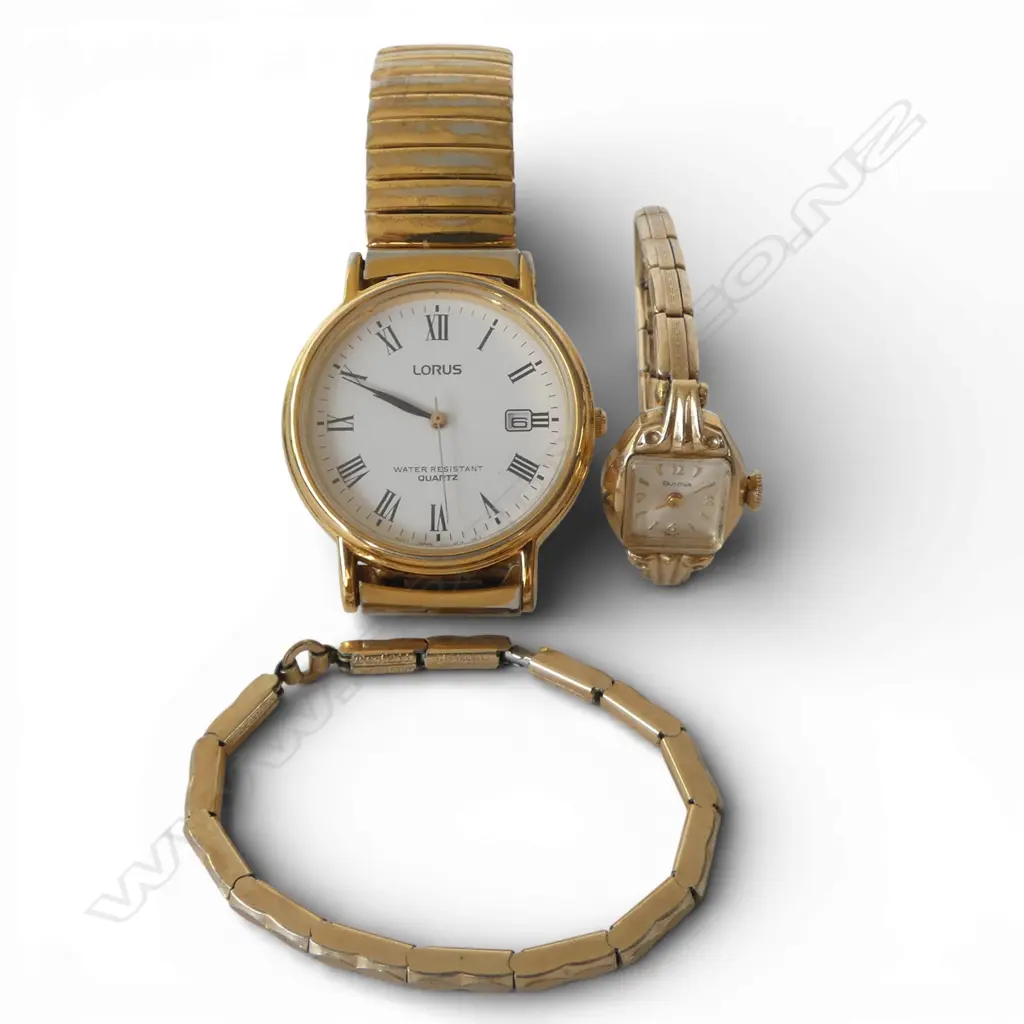 BULOVA WATCH, LORUS WATCH + 'DUCHESS' BRACELET Image 1++